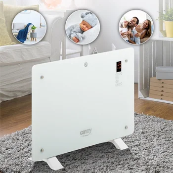 Camry konvektorska staklena grejalica sa LCD ekranom CR7721-3 Camry konvektorska staklena grejalica sa LCD ekranom CR7721-3